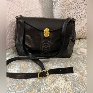 Marino Orlandi black shoulder strap
